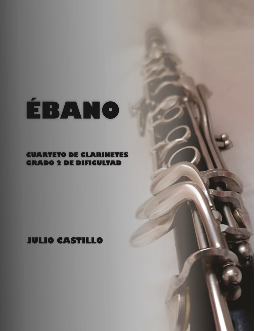 Ébano: Cuarteto de clarinetes, Grado 2 de dificultad 